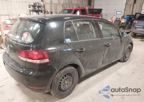 2010 Volkswagen Golf 4-Door from USA, damaged, VIN WVWDB7AJ1AW385577